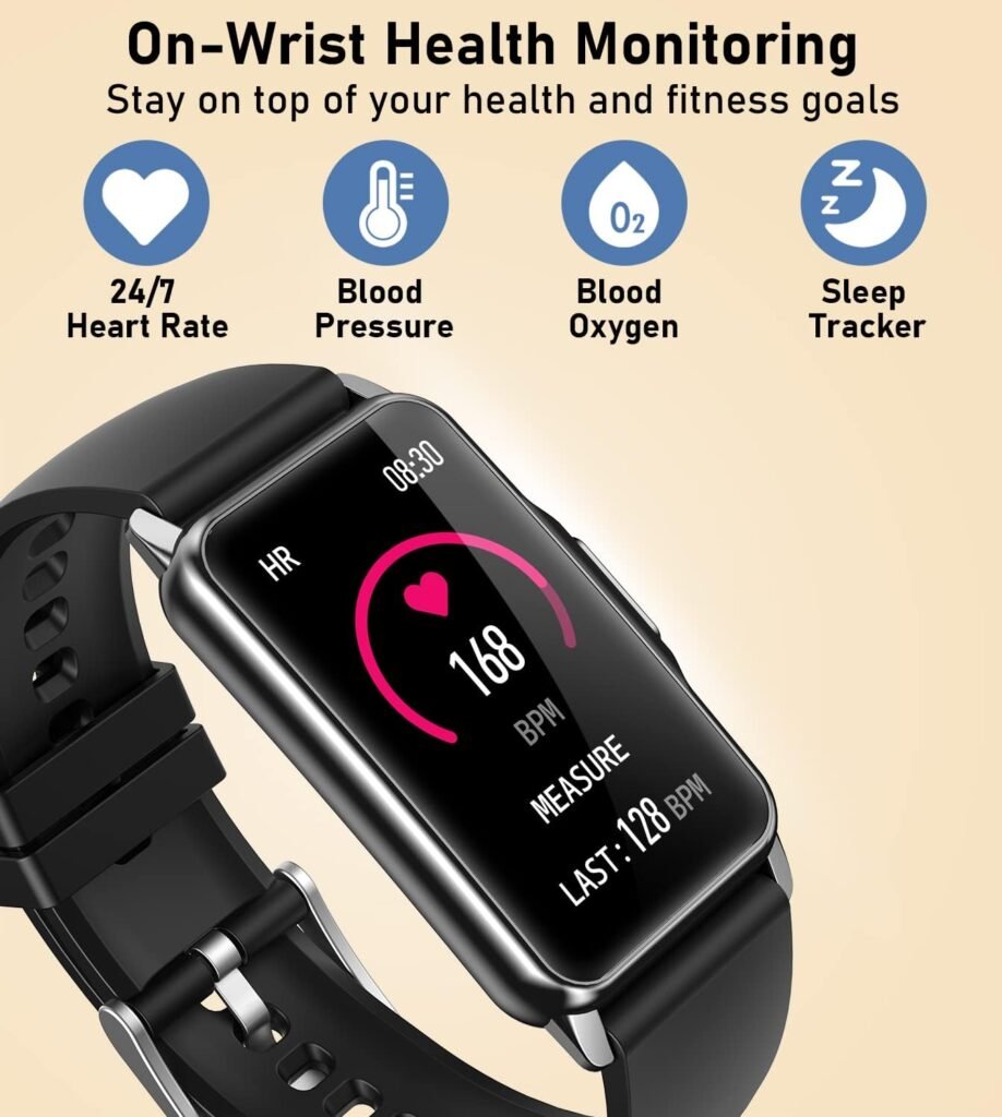 Mindrose smart watch health and activity metrics