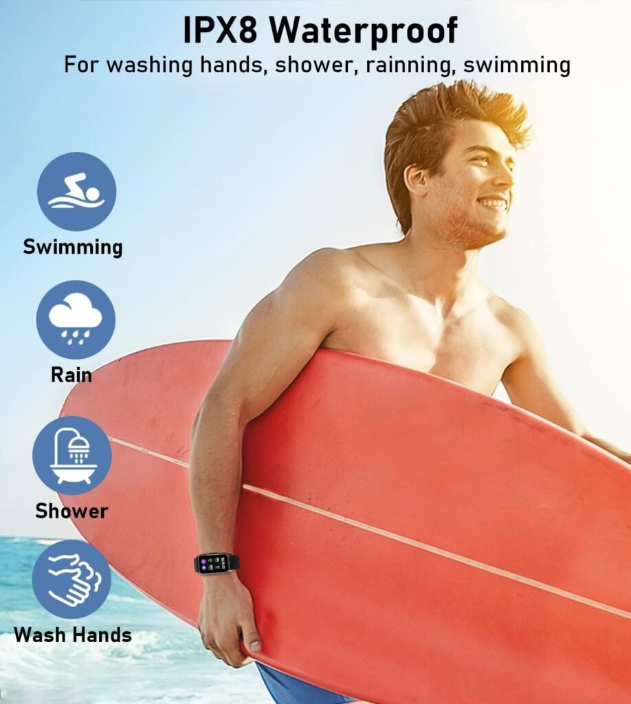 mindrose fitness tracker Water Resistance: IP68