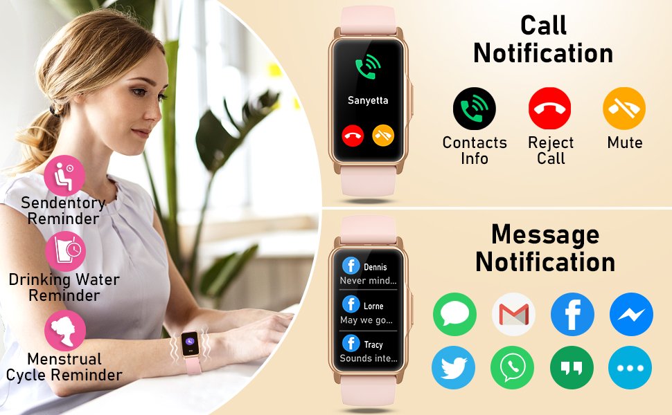 Mindrose fitness tracker displaying step count and calories burned